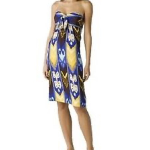 tory burch printed silk strapless dress Tory Burch | Dresses | Tory Burch Printed Silk Strapless Dress Size 4